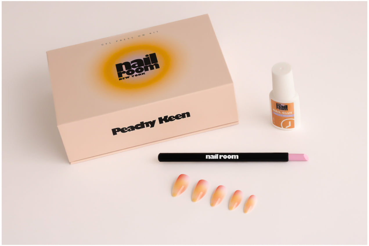 Peachy Keen - Gel Press On Kit